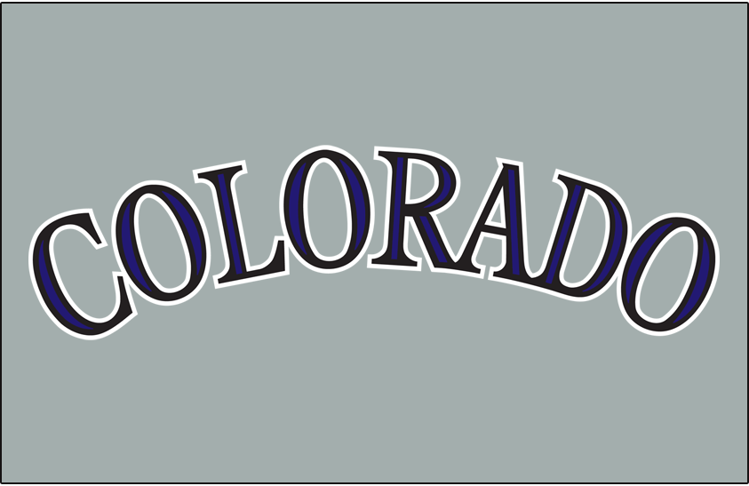 Colorado Rockies 2012-2016 Jersey Logo iron on transfers for T-shirts